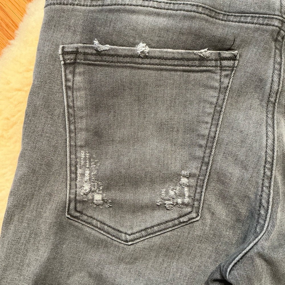 Zara Basic Denim grey skinny jeans - Picture 5 of 13